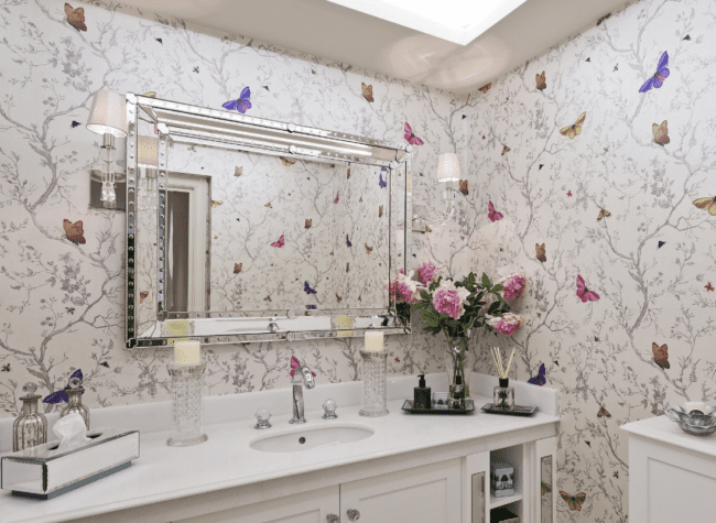 tapeta do łazienki czy warto inwestować