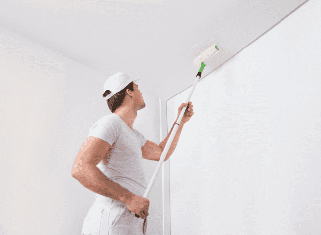 jak malować sufit