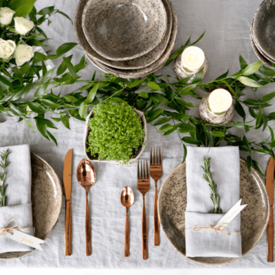 dekoracje przy stole