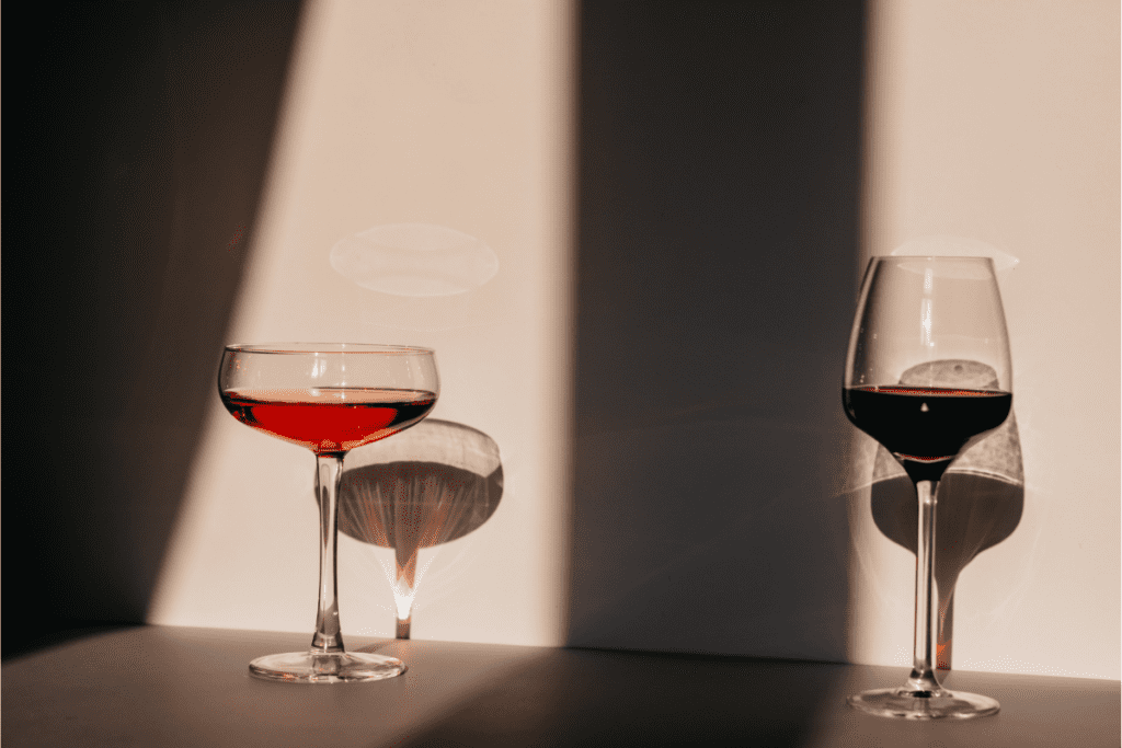 rodzaje kieliszków do picia wina