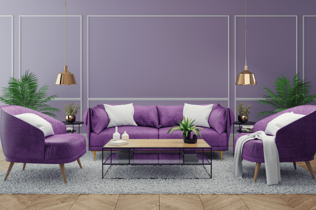 Purpura w salonie