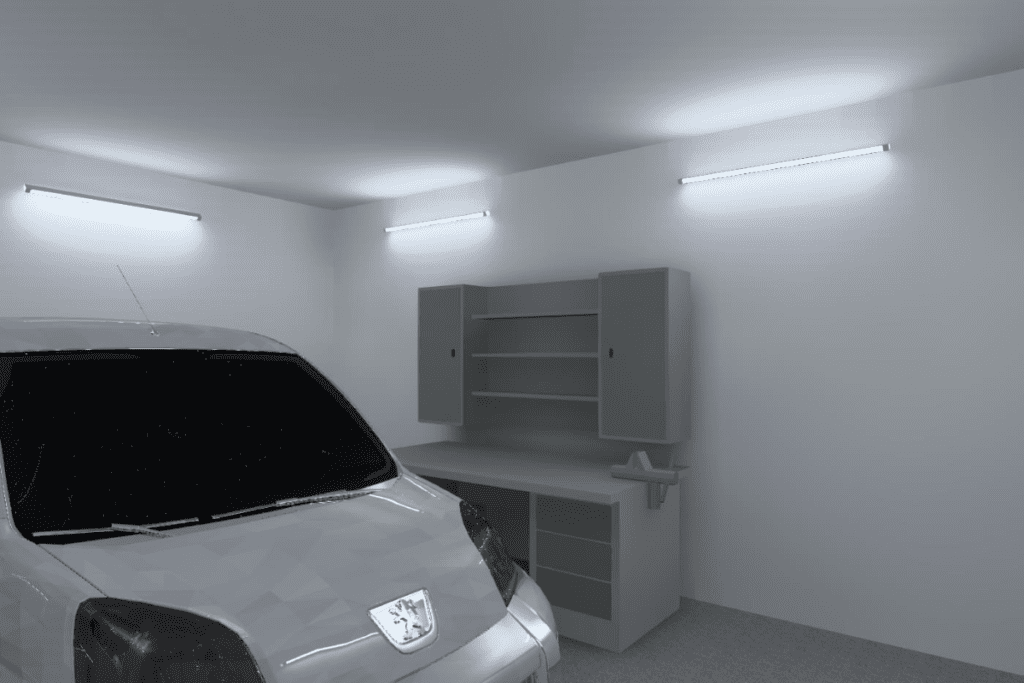 ile lumenów na m2 w garażu