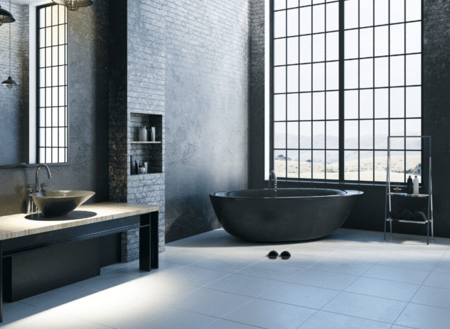 Łazienka w stylu loft