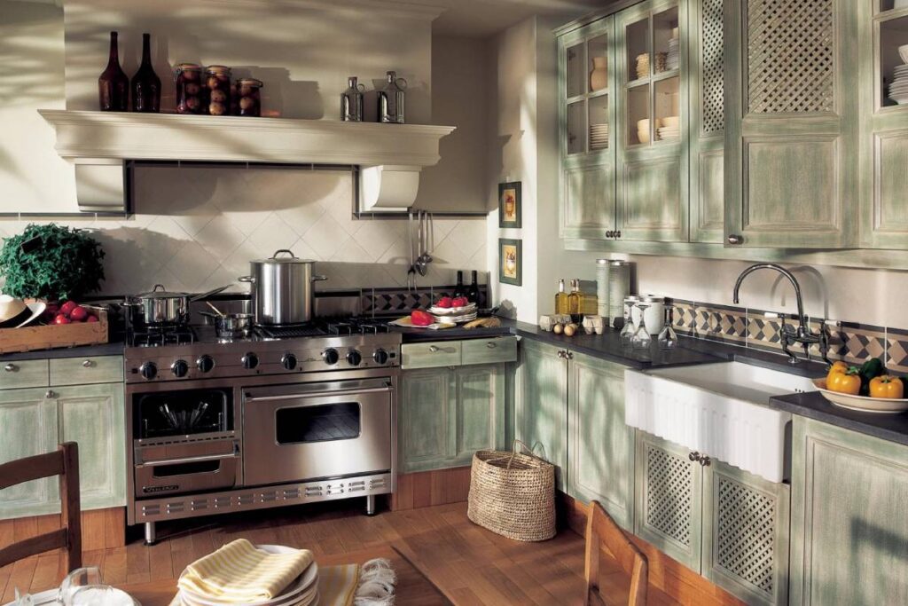 Styl prowansalski wniesie do Twojej kuchni atmosferę ciepła.