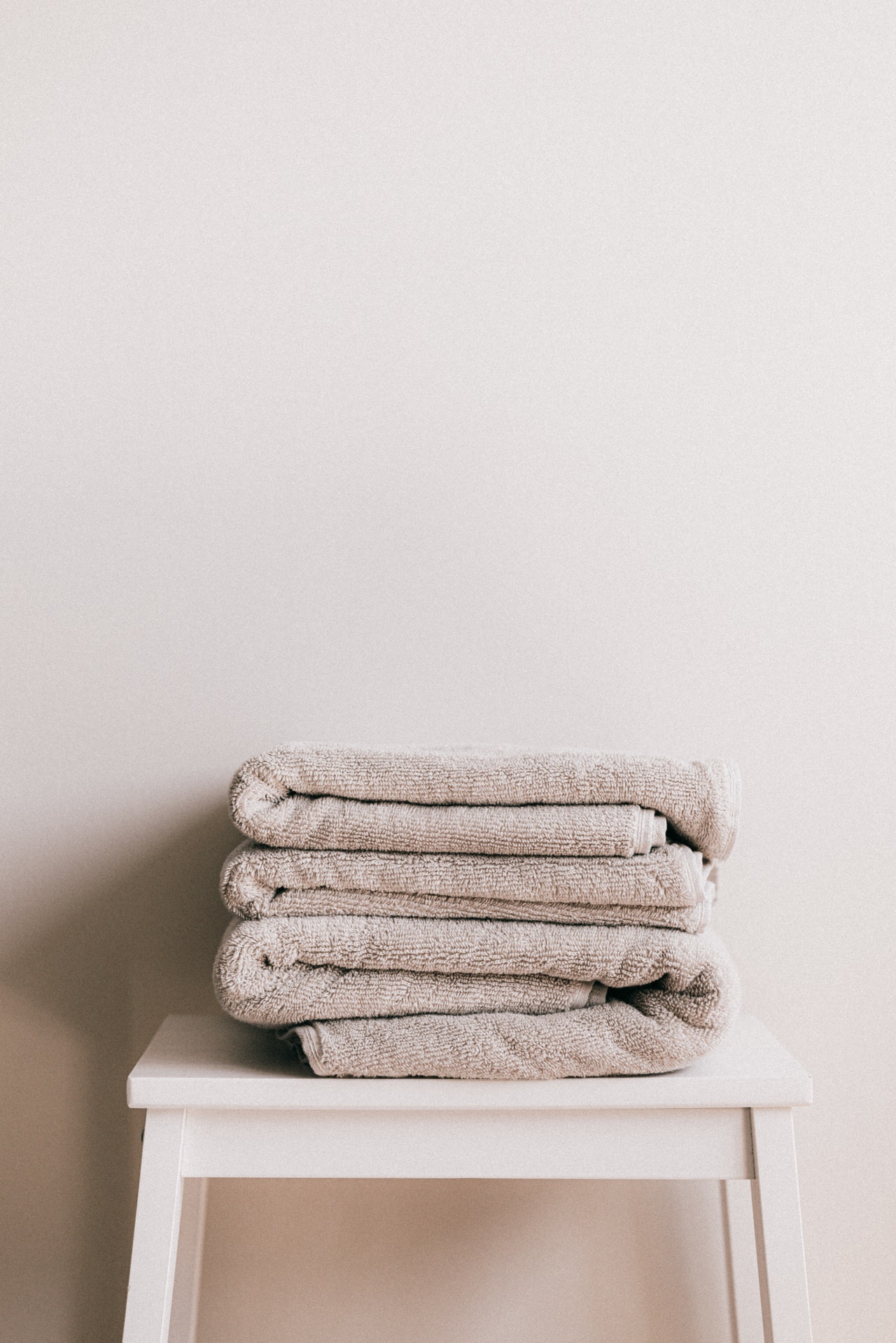 poukładane ręczniki