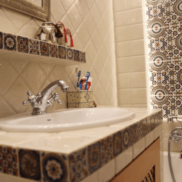 Aranżacja łazienki w stylu marokańskim