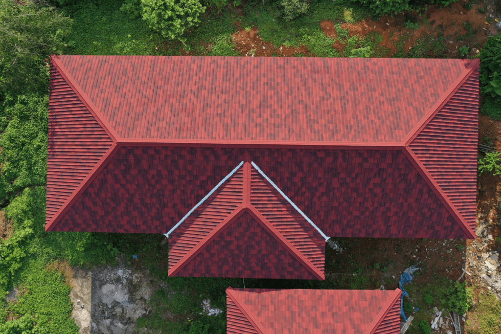 Budowa dachu czterospadowego