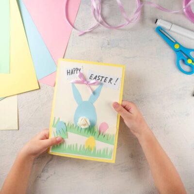 kartka na Wielkanoc DIY