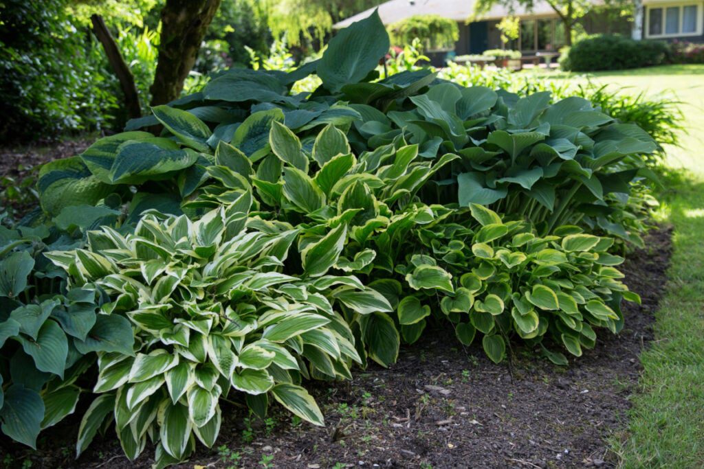 Hosty sprawdzają się na stanowiskach półcienistych