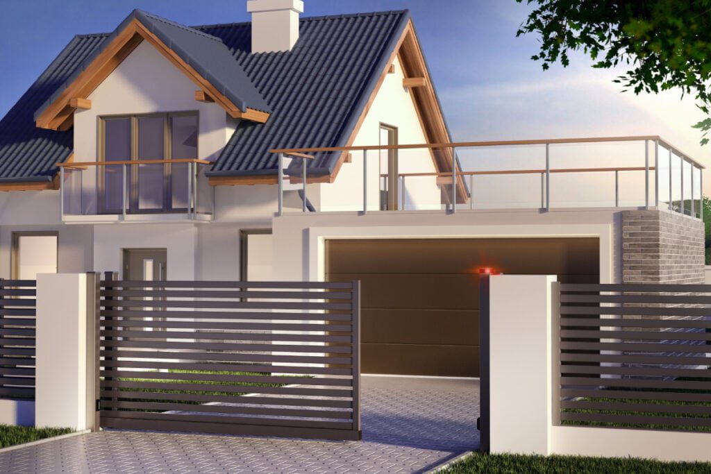 Nowoczesne ogrodzenie metalowe to dobry wybór w wielu ogrodach