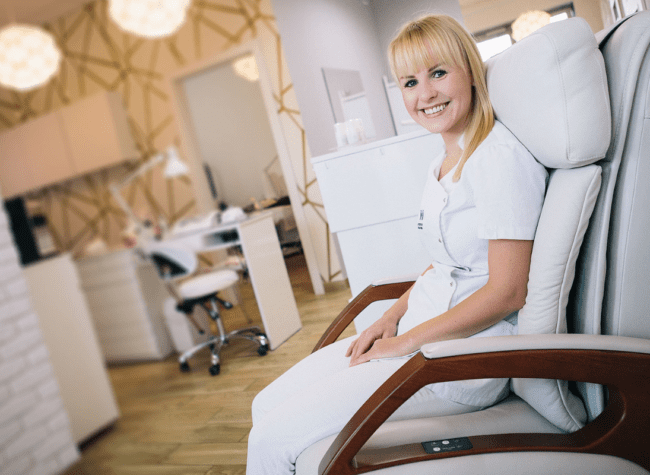 fotele do salonu kosmetycznego