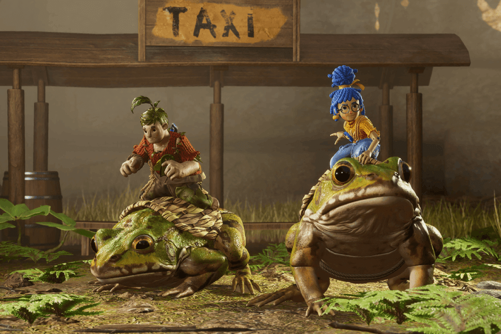 it takes two bohaterowie i żaby w grze