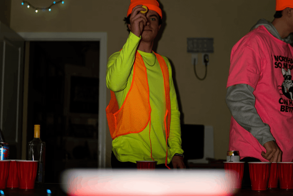 gra na sylwestra beer pong