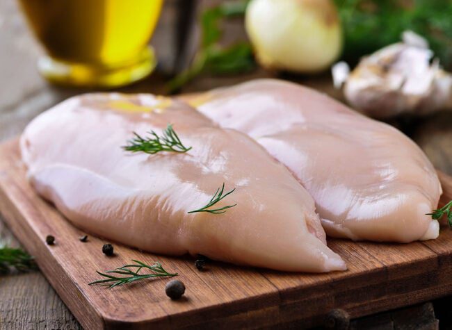 poradnik ile piec pierś z kurczaka