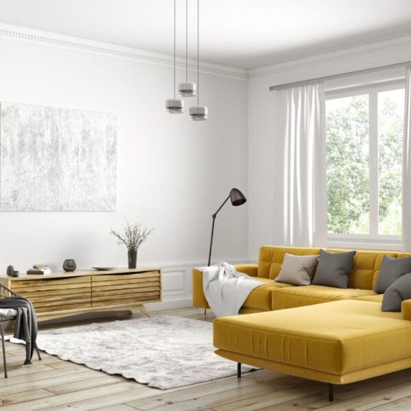 jak ustawić narożnik w salonie