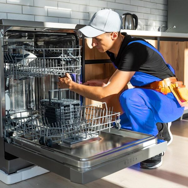 zapchana zmywarka i poradnik co zrobić