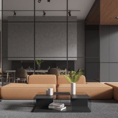 niewidoczna szafa w salonie