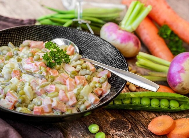 przepis na sałatkę jarzynową