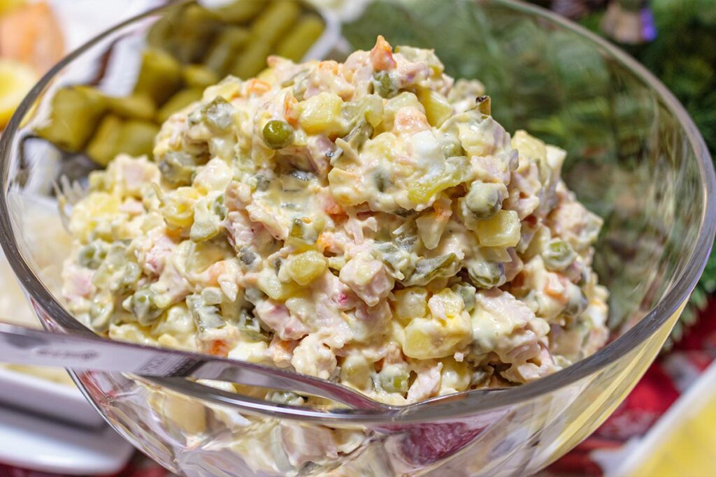 jak wygląda sałatka jarzynowa