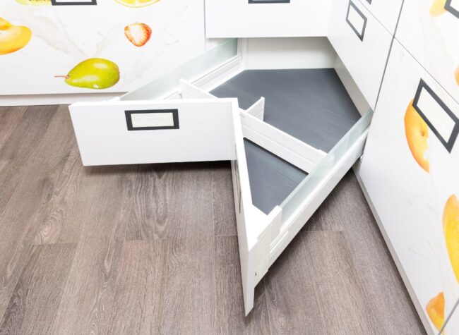 co zamiast szafki narożnej w kuchni