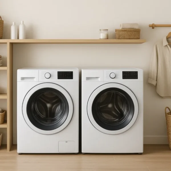 suszarka kondensacyjna obok pralki