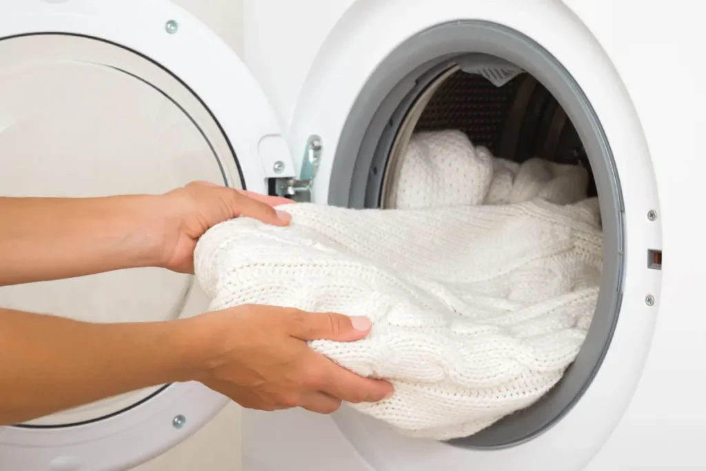 Sweter w suszarce automatycznej