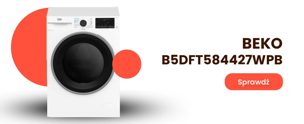 Pralko-suszarka Beko B5DFT584427WPB