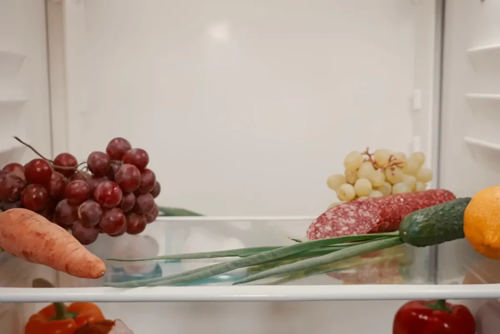 produkty spożywcze w lodówce